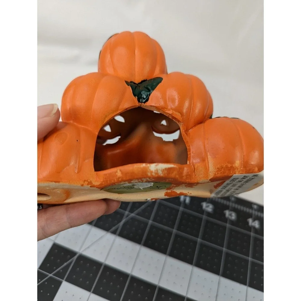 Ks Collection Halloween Candle Votive Pumpkins Jack‎ o Lantern